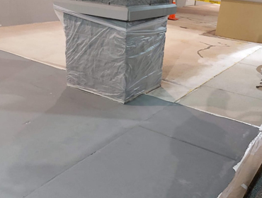 Paso 1, Granear y preparar la superficie del piso