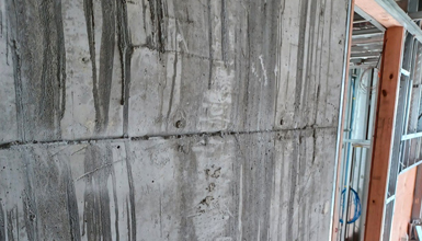 Antes del pulido artístico